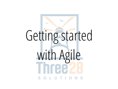Getting started with Agile